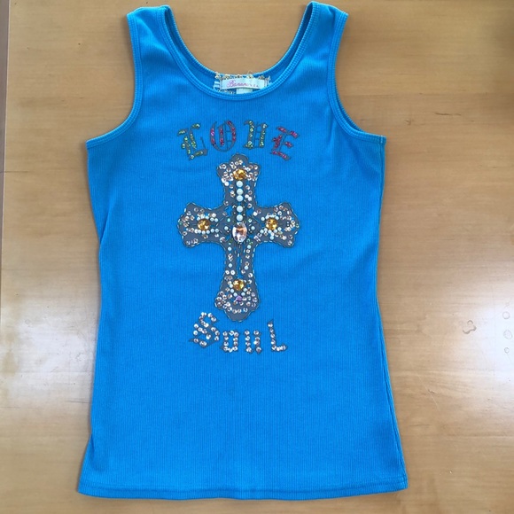 Tops - Love Soul Jewel Tank